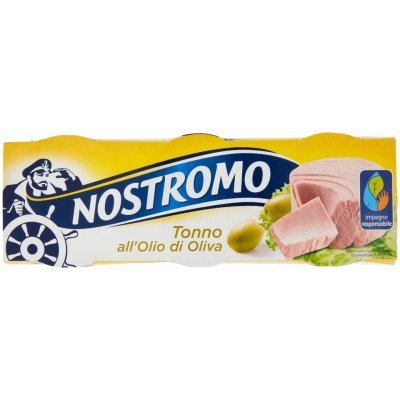 Nostromo tuňák v olivovém oleji 3 x 70 g – Zboží Dáma
