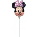 Foliový balonek hlava Minnie Mouse Forever 53 x 66 cm