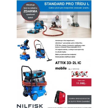 Nilfisk Attix 33-2L IC MOBILE