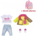 Zapf Creation BABY born Deluxe Souprava s barevným kabátem – Hledejceny.cz