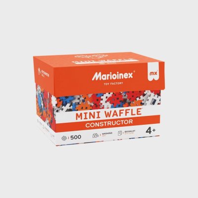Marioinex MINI WAFLE 500 ks Konstruktér – Hledejceny.cz