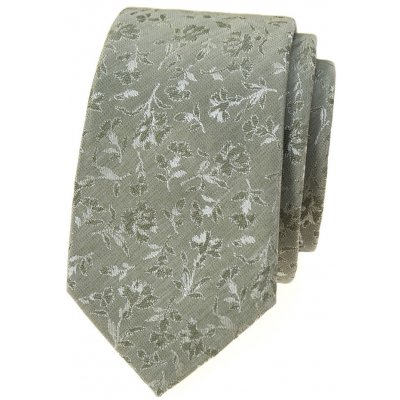 Avantgard Kravata Slim Lux 571-22454 zelená/olivová – Hledejceny.cz
