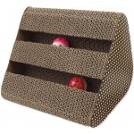 Magic Cat škrabadlo pro kočky Interactive čtverec kartonové 27 x 18 x 18 cm – Zboží Dáma