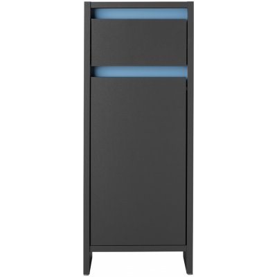 LIVARNO home Boční koupelnová skříňka Oslo, antracitová – Zboží Dáma