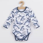 Kojenecké bavlněné body s krátkým rukávem Nicol Dolphin – Hledejceny.cz