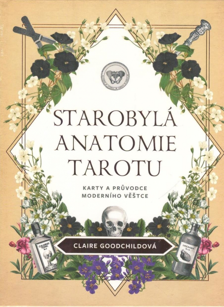 Starý anatomický tarot - kniha + 78 karet - Goodchildová Claire