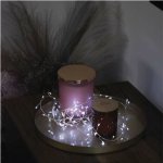 Emos D3FC01 LED vánoční nano řetěz ježek 2,4 m 3x AA vnitřní studená bílá časovač – Hledejceny.cz