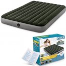INTEX QUEEN DURA-BEAM DOWNY AIRBED WITH FOOT BIP 152x203cm 64763