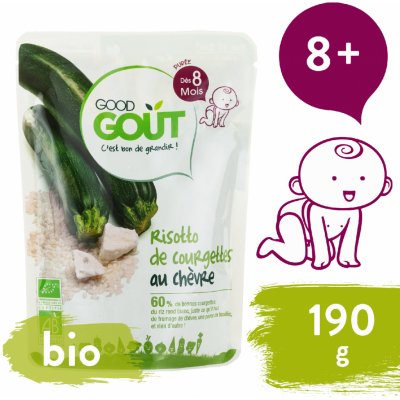Good Gout Bio Cuketové rizoto s kozím sýrem 190 g – Hledejceny.cz