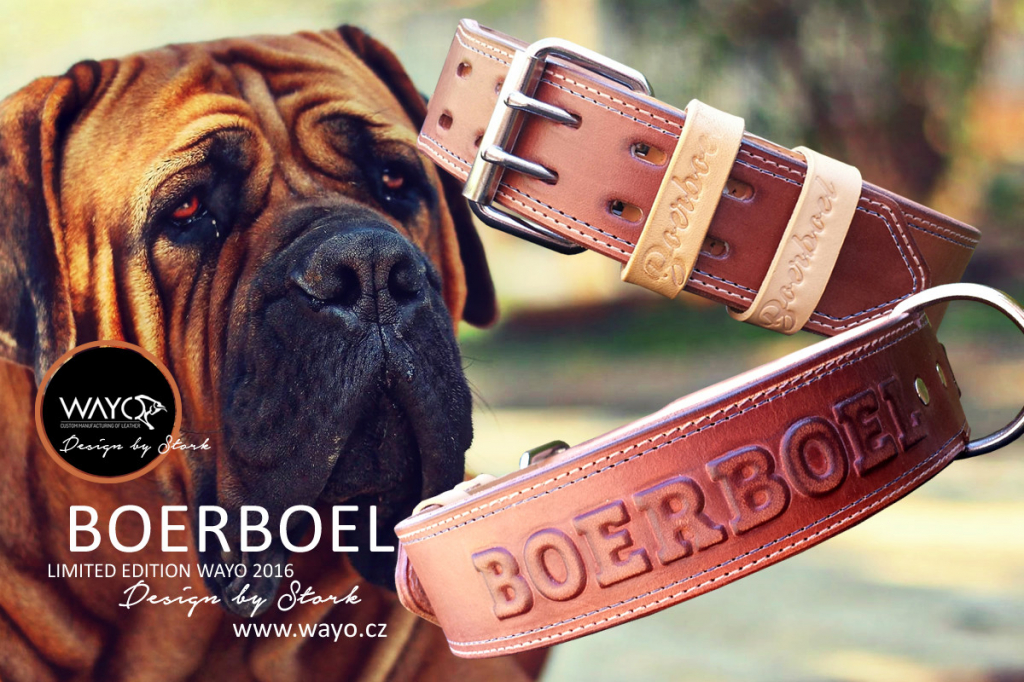 Wayo Kožený obojek Boerboel od 1 650 Kč - Heureka.cz