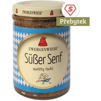 Zwergenwiese Bio Hořčice sladká bavorská 160ml – Hledejceny.cz