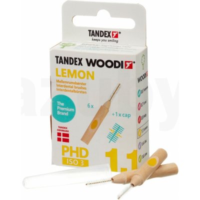 Tandex Woodi 1,1 mezizubní kartáček 6 ks – Hledejceny.cz
