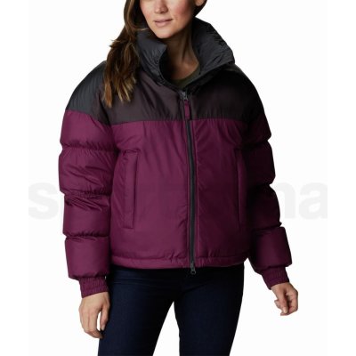 Columbia Pike Lake Cropped Jacket Wmn marionberry new cinder shark