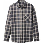 esmara Men pánská flanelová košile kostka/navy modrá/béžová – Zboží Dáma