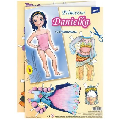 MFP paper s.r.o. Vystřihovánky MFP Danielka – Hledejceny.cz
