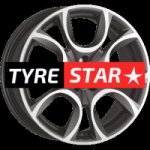 MAK TORINO 7x17 4x108 ET35 gunmetal mirror – Hledejceny.cz