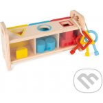 Janod série montessori na vkládání a třídění s klíčky a zámky – Sleviste.cz