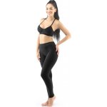 Gina dlouhé bezešvé klasické Eco Bamboo 95031P dámské legíny černé – Zboží Dáma
