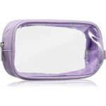 Notino Travel Collection small clear kosmetická taštička purple – Zboží Dáma