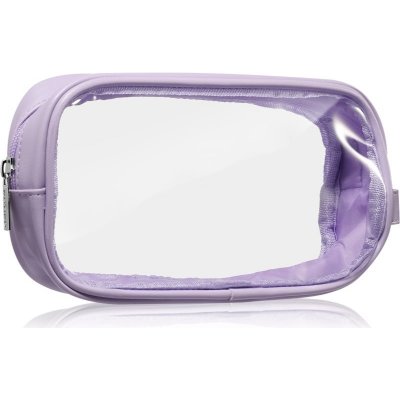 Notino Travel Collection small clear kosmetická taštička purple – Zboží Dáma