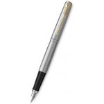 Parker 1502/1130948 Royal Jotter Stainless Steel GT plnicí pero hrot M – Hledejceny.cz