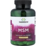 Swanson MSM Methylsulfonylmethan TruFlex 1500 mg 120 tablet – Hledejceny.cz