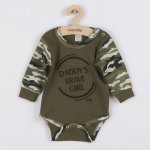 Kojenecké body s dlouhým rukávem New Baby Army girl Kojenecké body s dlouhým rukávem New Baby Army girl – Hledejceny.cz