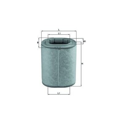 Vzduchový filtr MAHLE LX 1460 – Hledejceny.cz
