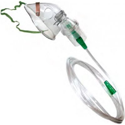 Mapo Medical Kyslíková maska s nebulizátorem a 2m prodlužovací hadičkou Velikost kyslíkové masky: Dospělá – Sleviste.cz