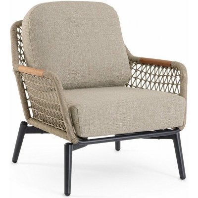 Bizzotto Eulero zahradní křeslo hnědá/světlá 75 cm, 85 cm, 98 cm – Hledejceny.cz