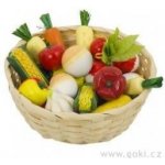 Goki krámek zelenina v košíku 17 ks – Sleviste.cz