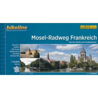 cykloprůvodce Mosel Radweg Frankreich 1:50 t. – Zbozi.Blesk.cz