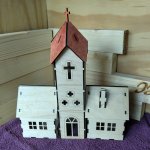 GravIren Vánoční sada domečků s kostelem – Hledejceny.cz
