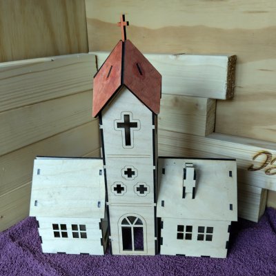 GravIren Vánoční sada domečků s kostelem – Hledejceny.cz