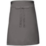 Link Kitchen Wear Pekařská zástěra X964 Dark Grey Pantone 431 90x50cm – Hledejceny.cz