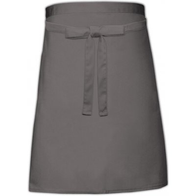 Link Kitchen Wear Pekařská zástěra X964 Dark Grey Pantone 431 90x50cm – Hledejceny.cz