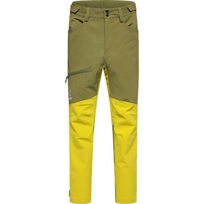Haglöfs Rugged Juniorské Outdoorové kalhoty tm. zelená sv. zelená – Zboží Mobilmania