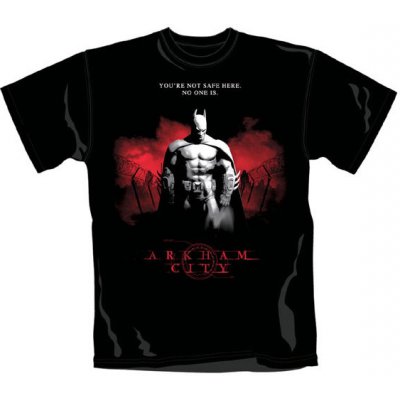 Batman: Arkham City tričko One Sheet – Zbozi.Blesk.cz