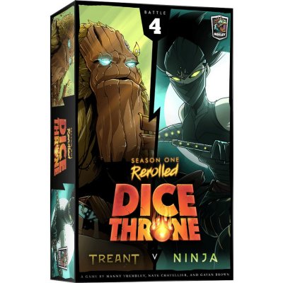 Roxley Games Dice Throne: Season One Rerolled Treant vs. Ninja