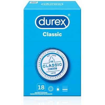 Durex Classic 18 ks – Zboží Mobilmania