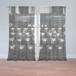 Sablio Záclony Psací stroj: 2ks 150x250cm – Hledejceny.cz