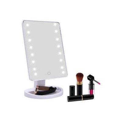 iQ Tech iMirror IQ00040 kosmetické make up zrcátko LED Dot bílé – Zbozi.Blesk.cz