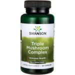 Swanson Triple Mushroom Complex Extract 60 kapslí – Hledejceny.cz