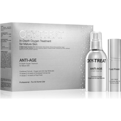 Oxy-Treat Anti-Age Fluid Finish finální péče 15 ml + Anti-Age gel proti stárnutí pleti 50 ml dárková sada