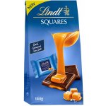 Lindt Squares hořká čokoláda s karamelovou náplní a mořskou jedlou solí 144 g – Zboží Mobilmania