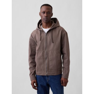 GAP Oversize plátěná bunda Utility béžová – Sleviste.cz