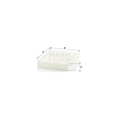 Filtr, vzduch v interiéru MANN-FILTER CU 25 001 – Hledejceny.cz