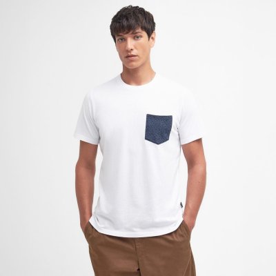 Tričko s výraznou kapsou Barbour Powburn Pocket T-Shirt