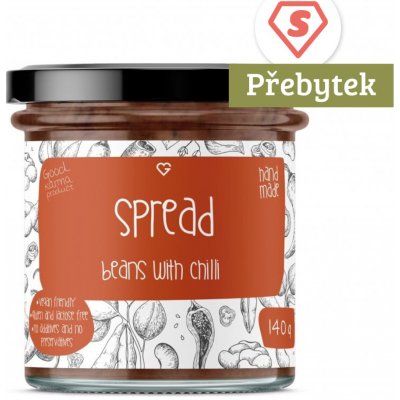 Goodie Pomazánka Fazolová s chilli 140 g – Sleviste.cz