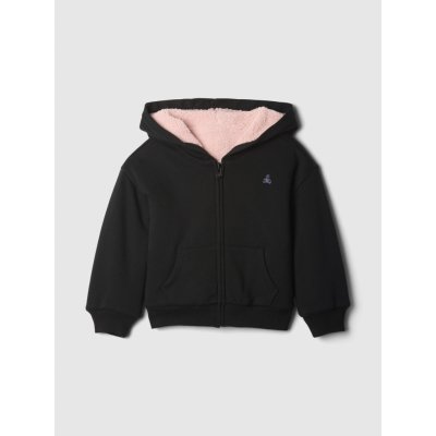 Gap Baby zateplená sherpa mikina Černá – Hledejceny.cz